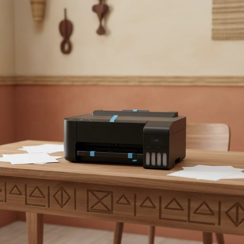 Home Office Photos - เครื่องพิมพ์อิงค์เจ็ทสีแบบพกพา USB สำหรับนักเรียน สำนักงานที่บ้าน และการพิมพ์ภาพถ่าย