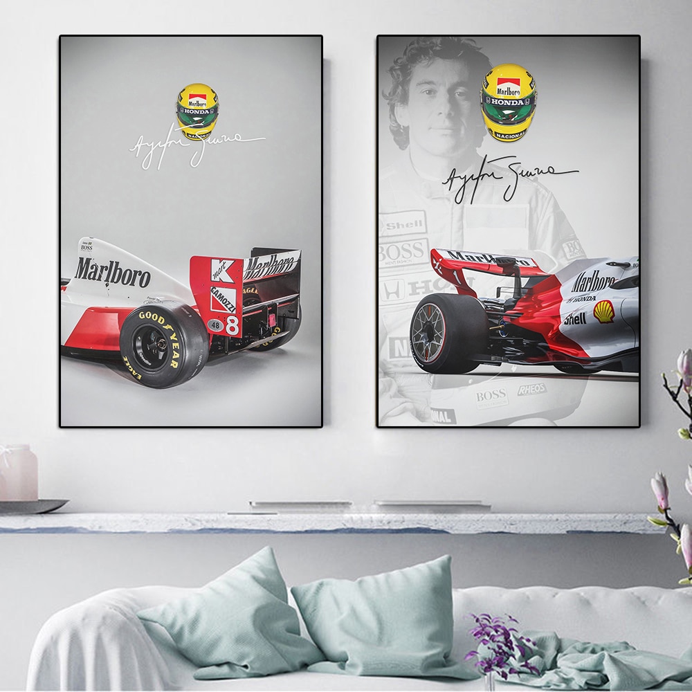 Home Office Icon - Ayrton Senna Grand Prix Racing Driver