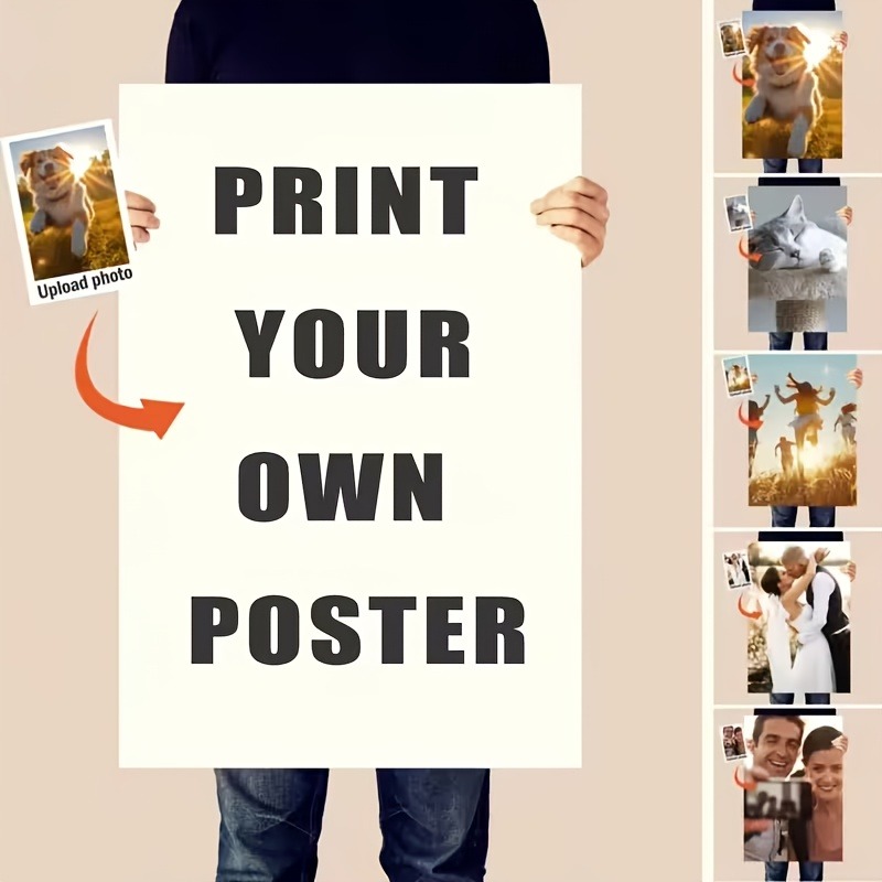 Home Office Photos - โปสเตอร์ภาพถ่าย/ข้อความแบบไม่มีกรอบที่ปรับแต่งได้ - อัปโหลดภาพและข้อความของคุณเอง เหมาะสำหรับบ้าน สำนักงาน ห้องเรียน