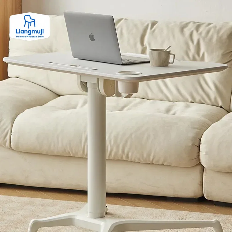 Home Office Trabajo - โต๊ะทำงานปรับระดับได้สำหรับใช้ในบ้าน สำนักงาน หรือโรงแรม สไตล์มินิมอล ใช้เป็นโต๊ะวางโน้ตบุ๊ก โต๊ะอ่านหนังสือ