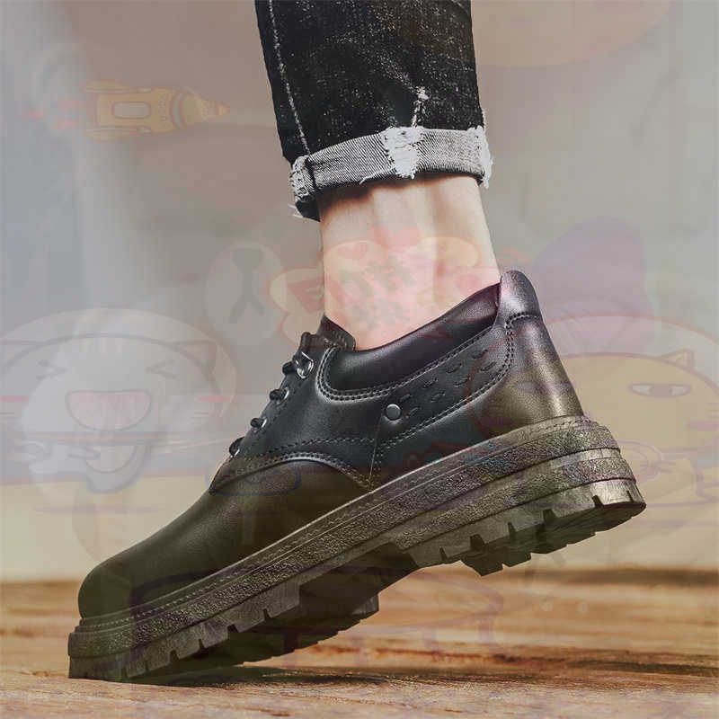 Home Office Buy - Dark Natural หนังแฟชั่น Trainers เทนนิสรองเท้าผ้าใบผู้ชายรองเท้าแฟชั่นรองเท้าผ้าใบคุณภาพกีฬาราคาต่ําสุขภาพ
