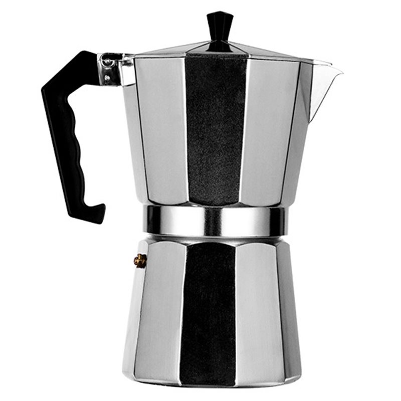 Home Office Moka - Y50A-สำหรับใช้ในสำนักงาน เครื่องชงกาแฟทรงแปดเหลี่ยมขนาดเล็ก, หม้อโมก้าอะลูมิเนียม, เครื่องชงกาแฟเอสเปรสโซ, เครื่องชงกาแฟสำหรับใช้ในบ้าน B
