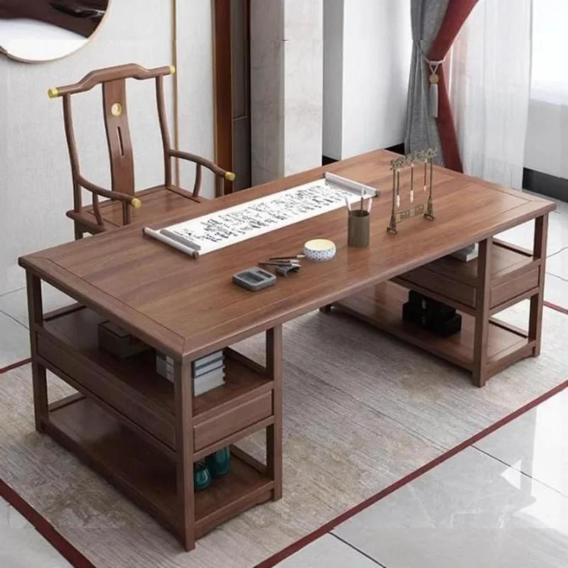 Home Office Trabajo - โต๊ะคอมพิวเตอร์สำนักงาน โต๊ะคอมพิวเตอร์สำหรับบ้าน ชุดเก็บของราคาถูก โต๊ะคอมพิวเตอร์สำหรับเล่นเกม โต๊ะทำงานไม้ โต๊ะห้องนอน