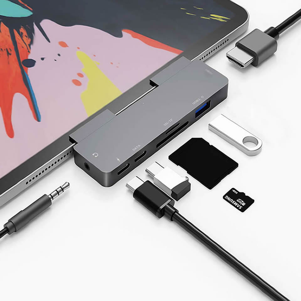Home Office For Mac - OUTMIX USB C Hub ถึง 4K