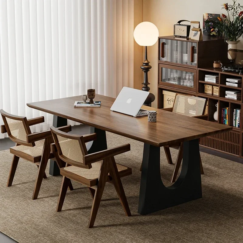 Home Office Trabajo - โต๊ะคอมพิวเตอร์ โต๊ะทำงาน โต๊ะแล็ปท็อป โต๊ะคอมพิวเตอร์สำหรับผู้บริหาร โต๊ะเรียน โต๊ะทำงานสไตล์สวยงาม