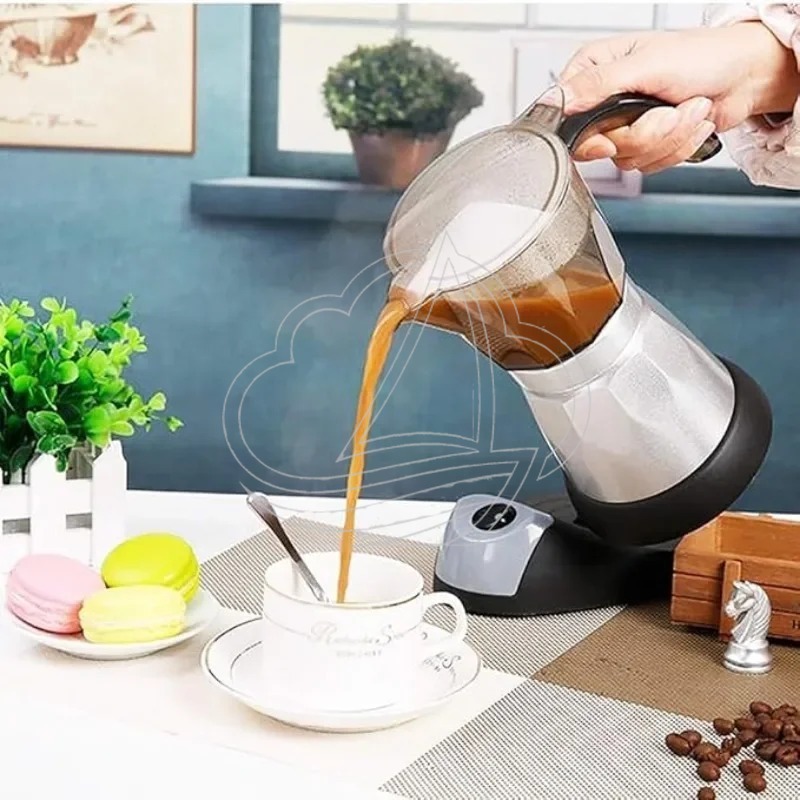 เครื่องชงกาแฟมอคค่าไฟฟ้าแบบถอด - Home Office Moka บทวิจารณ์และราคา