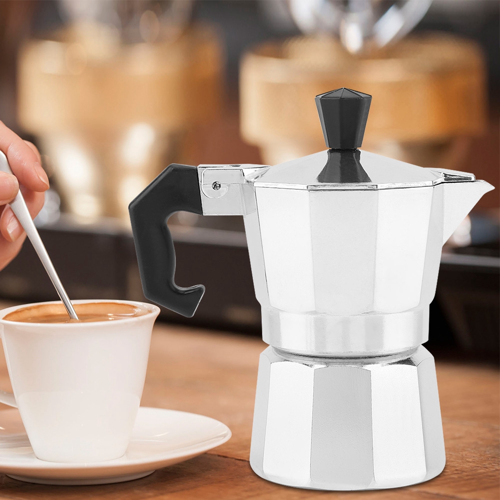 50มล. 1ถ้วยอลูมิเนียมอิตาลีประ - Home Office Moka บทวิจารณ์และราคา
