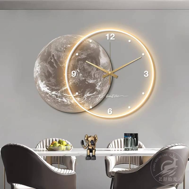 นาฬิกาแขวนผนังวินเทจสุดหรู สไต - Home Office Interior Design บทวิจารณ์และราคา