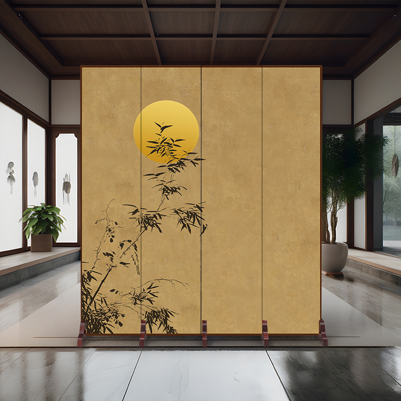 ฉากกั้นห้องแบบจีนใหม่ สำหรับห้ - Home Office Background บทวิจารณ์และราคา