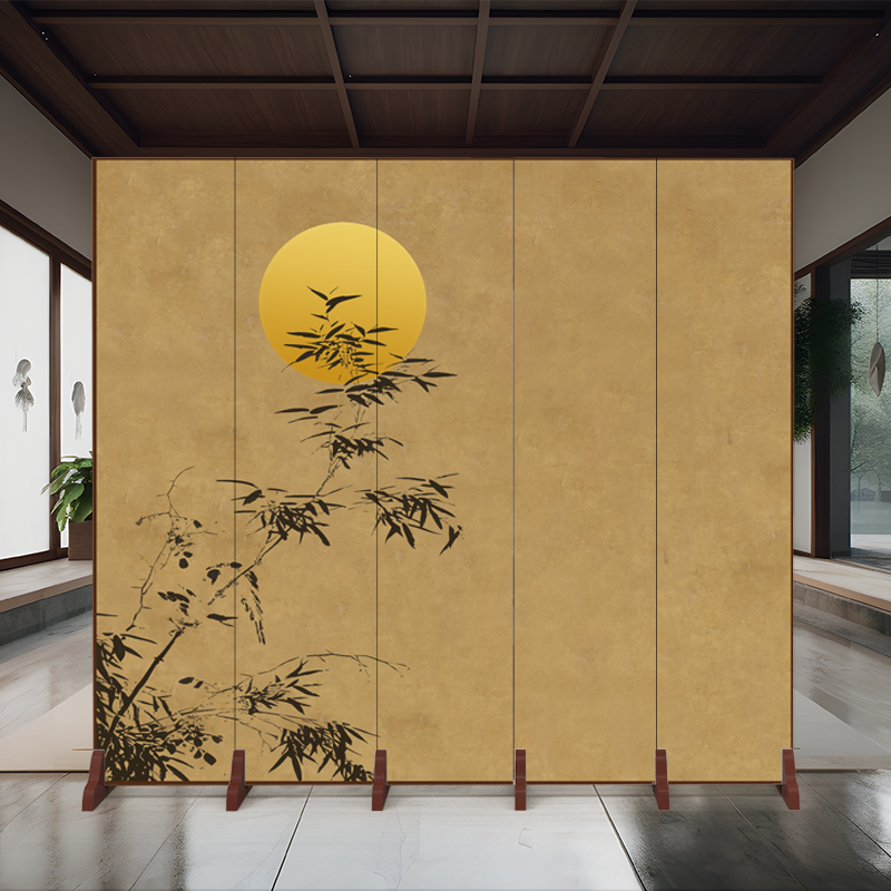 ฉากกั้นห้องแบบจีนใหม่ สำหรับห้ - Home Office Background บทวิจารณ์และราคา