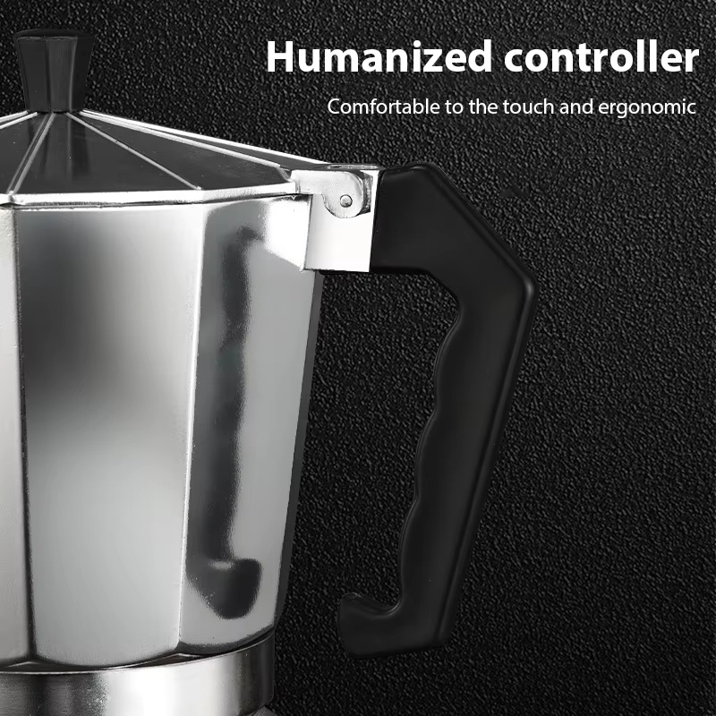 กาต้มกาแฟอะลูมิเนียมแบบลาเต้เพ - Home Office Moka บทวิจารณ์และราคา