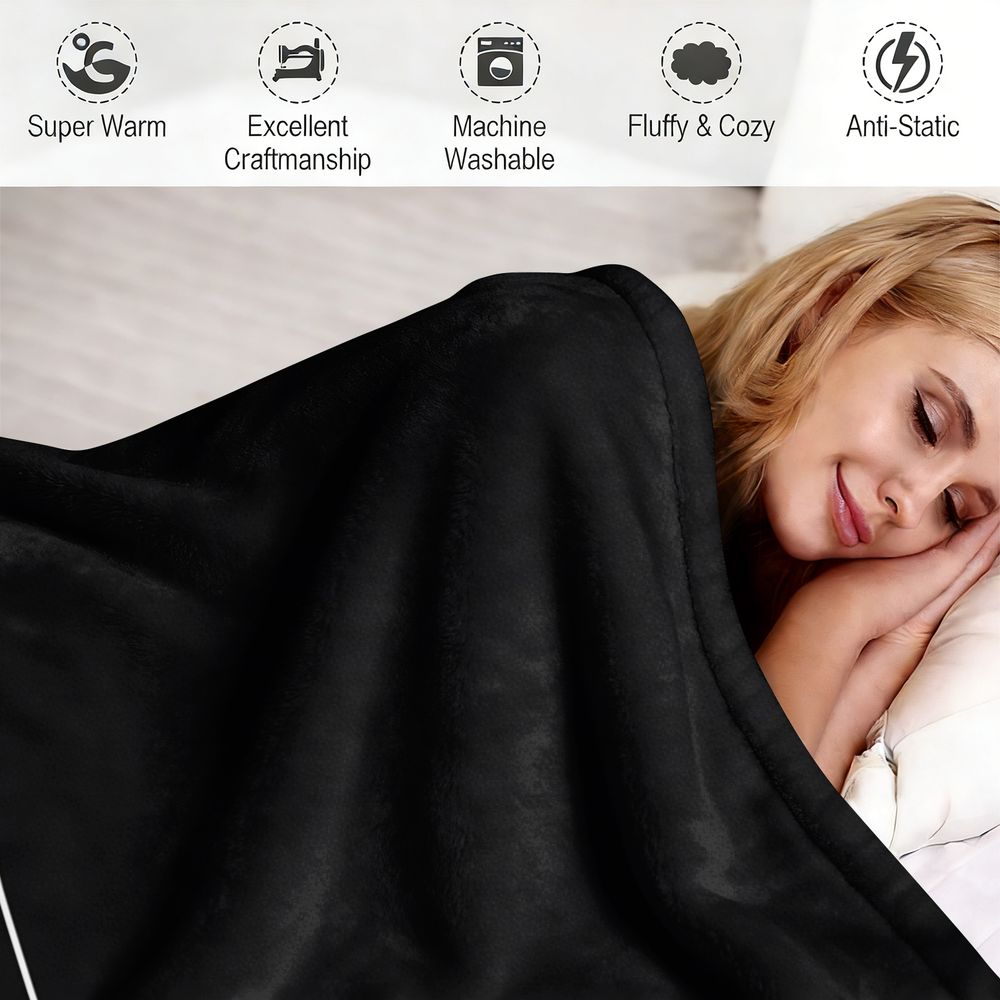 ผ้าห่มฟลานเนลพิมพ์ลายไอคอนแบตเ - Home Office Icon บทวิจารณ์และราคา