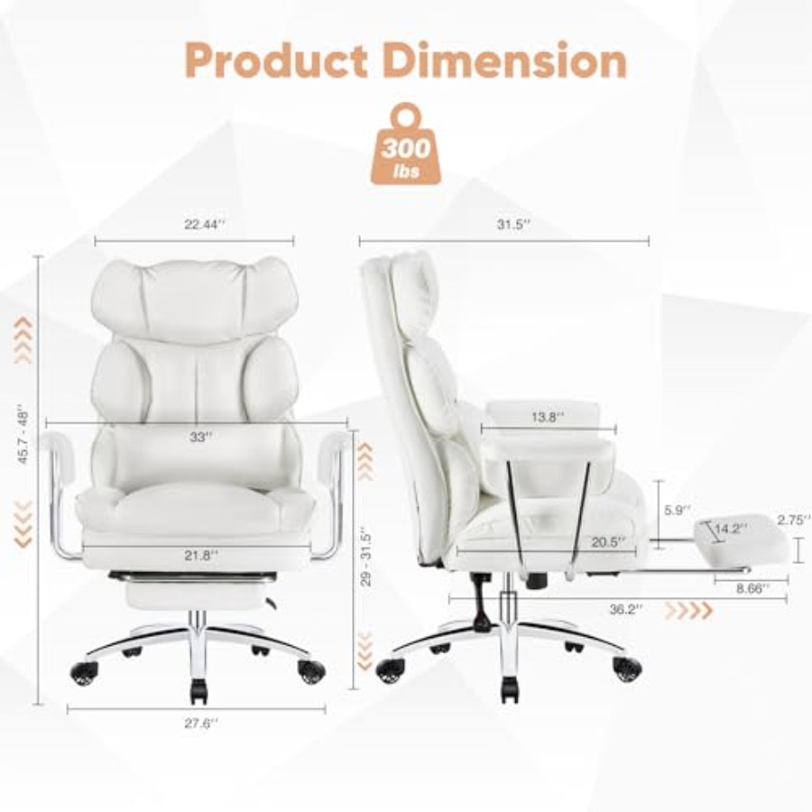 เก้าอี้สำนักงานผู้บริหาร - ออก - Home Office Desk บทวิจารณ์และราคา