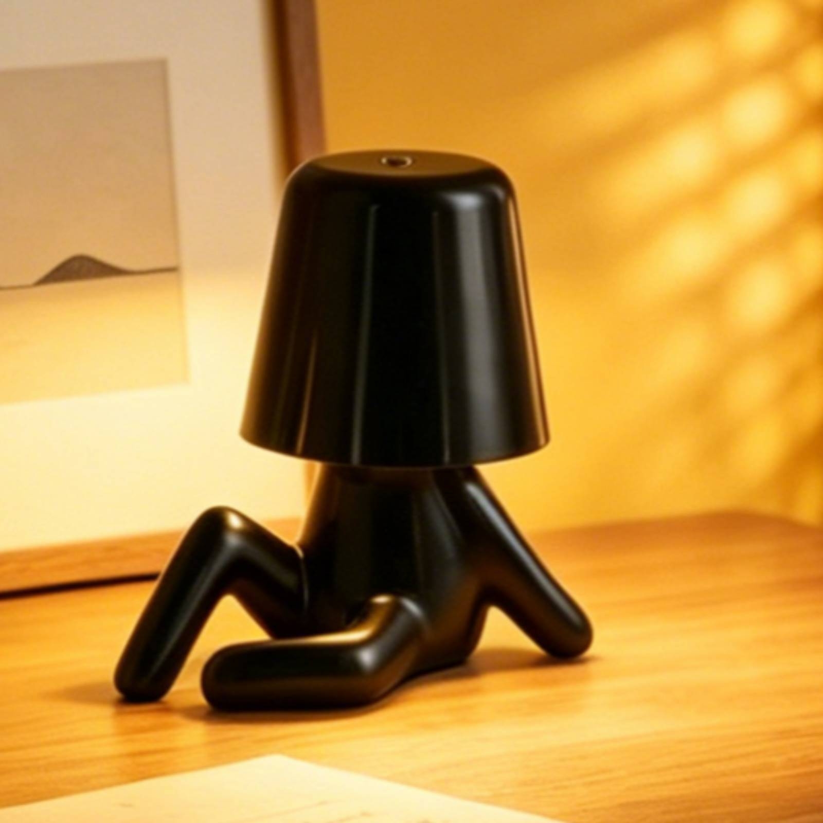 โคมไฟรูปคนนั่ง ทำจากเรซิ่น ABS - Home Office Desk บทวิจารณ์และราคา