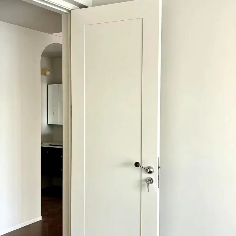 แผงประตูโพลิเมอร์ดีไซน์เรียบหร - Home Office Interior Design บทวิจารณ์และราคา