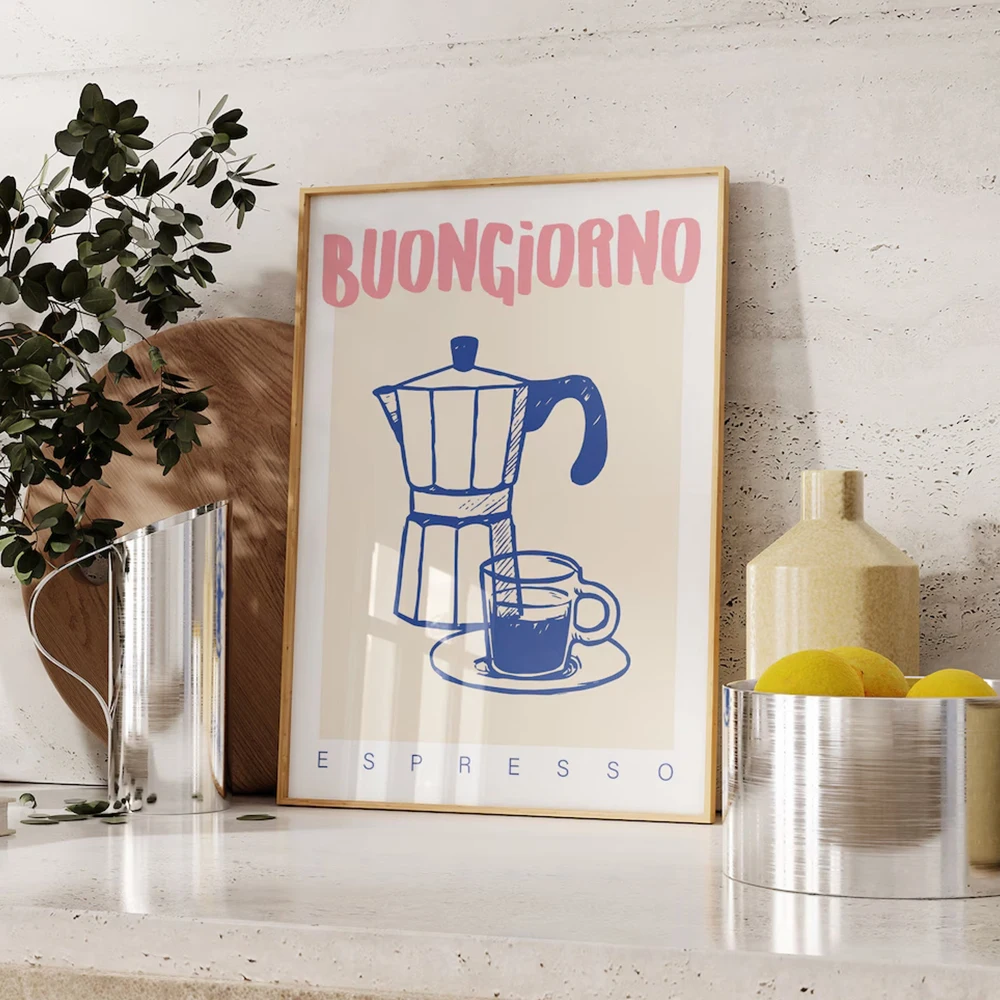 โมเดิร์นกาแฟ Espresso Wall Art - Home Office Image บทวิจารณ์และราคา