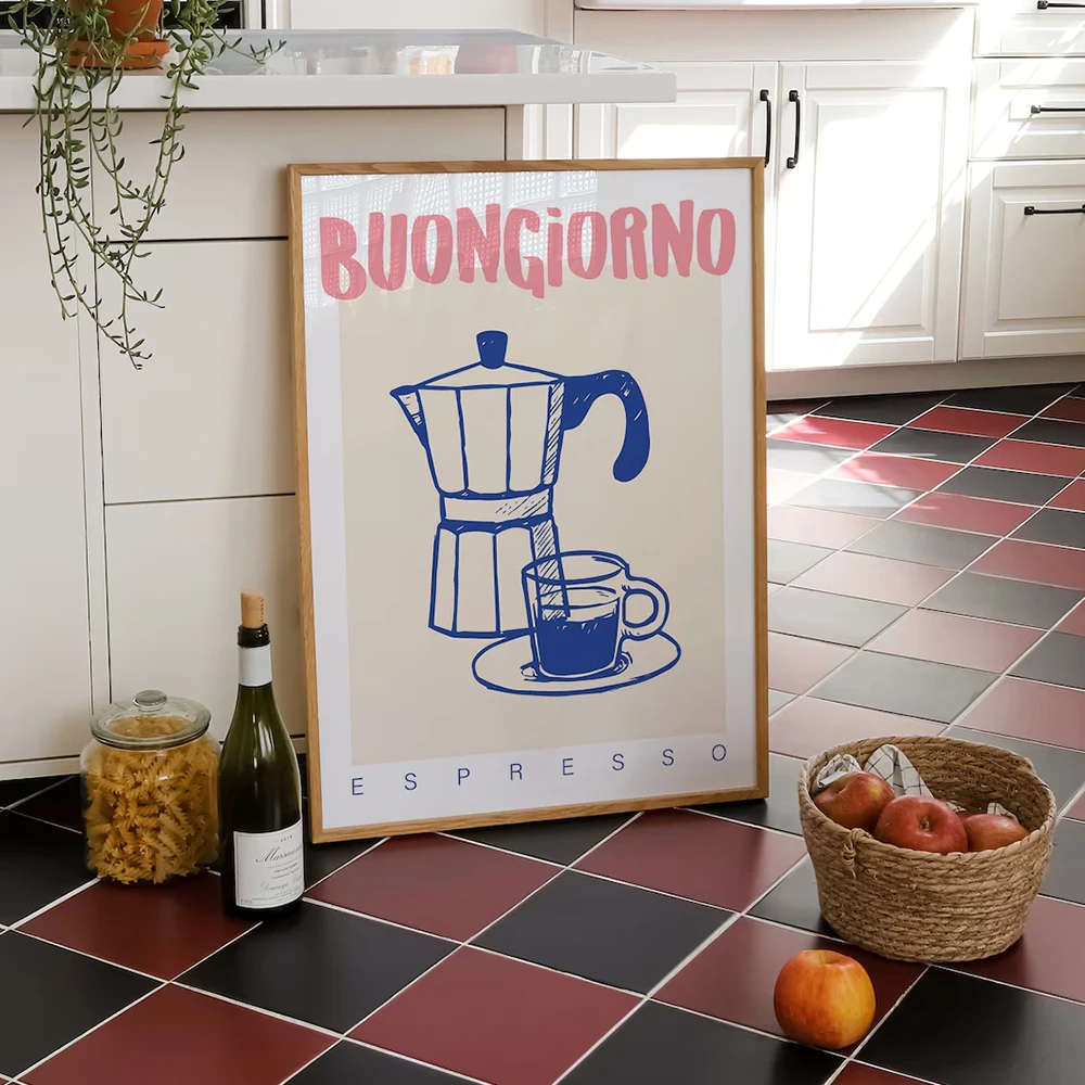 โมเดิร์นกาแฟ Espresso Wall Art - Home Office Image บทวิจารณ์และราคา