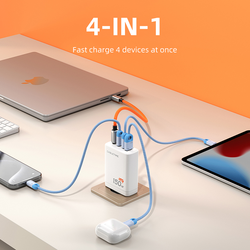 CABLETIME USB C Charger 150W P - Home Office For Mac บทวิจารณ์และราคา