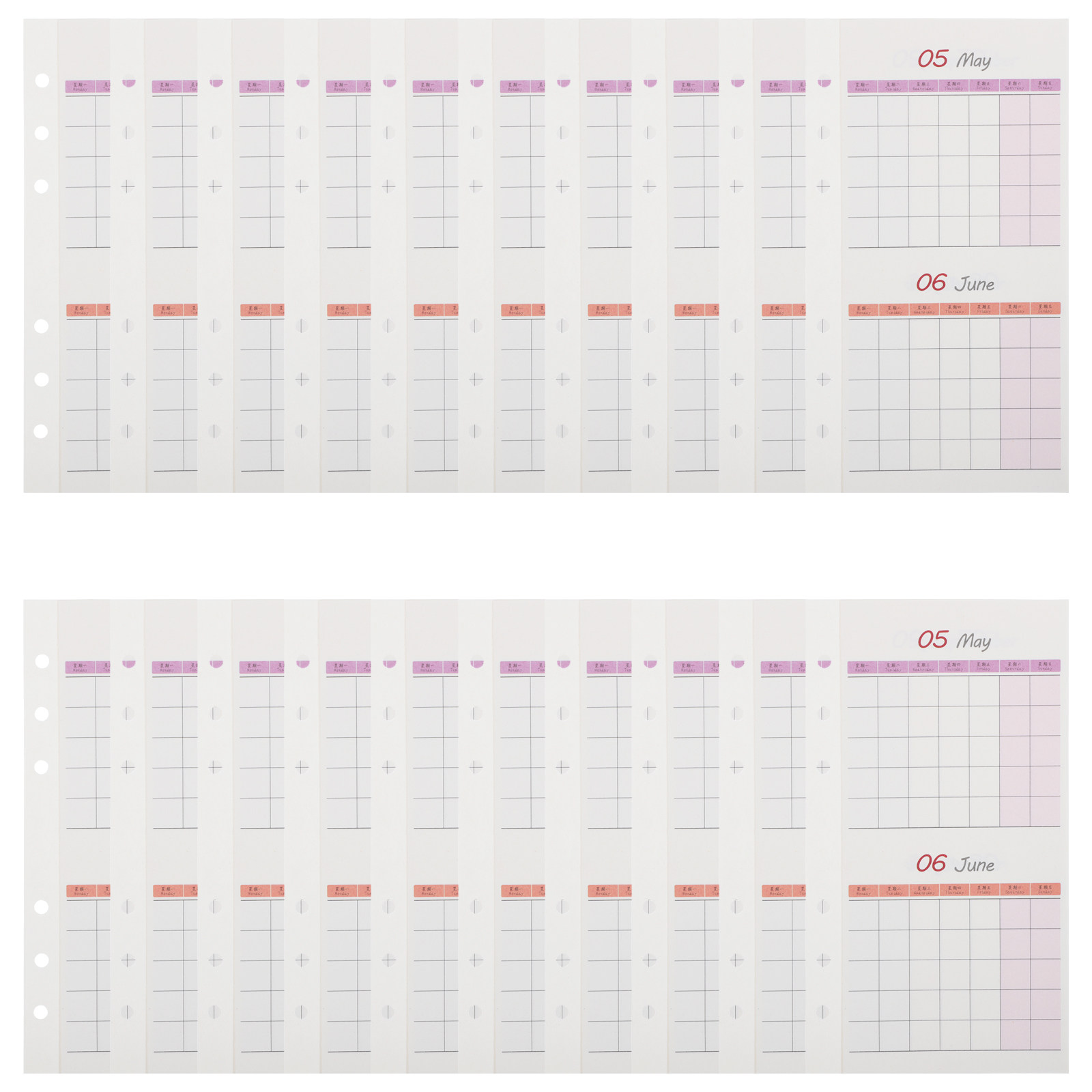 กระดาษแพลนเนอร์รายเดือนแบบไม่ม - Home Office Budget บทวิจารณ์และราคา