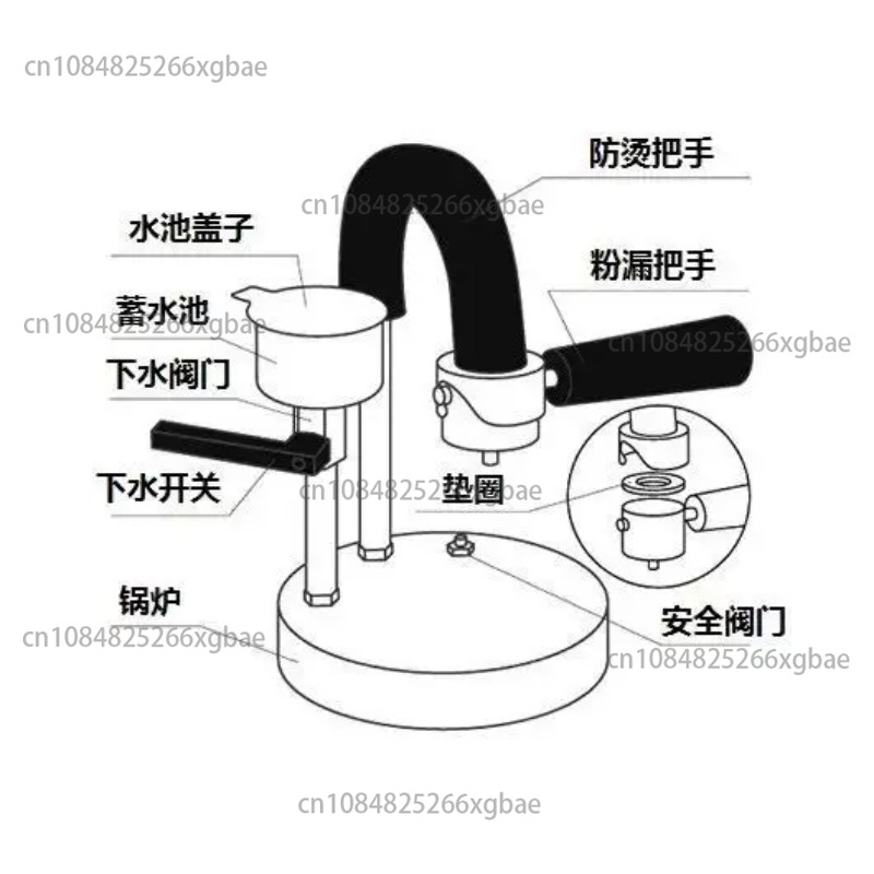 หม้อกาแฟโมก้าพอตสแตนเลส เครื่อ - Home Office Moka บทวิจารณ์และราคา