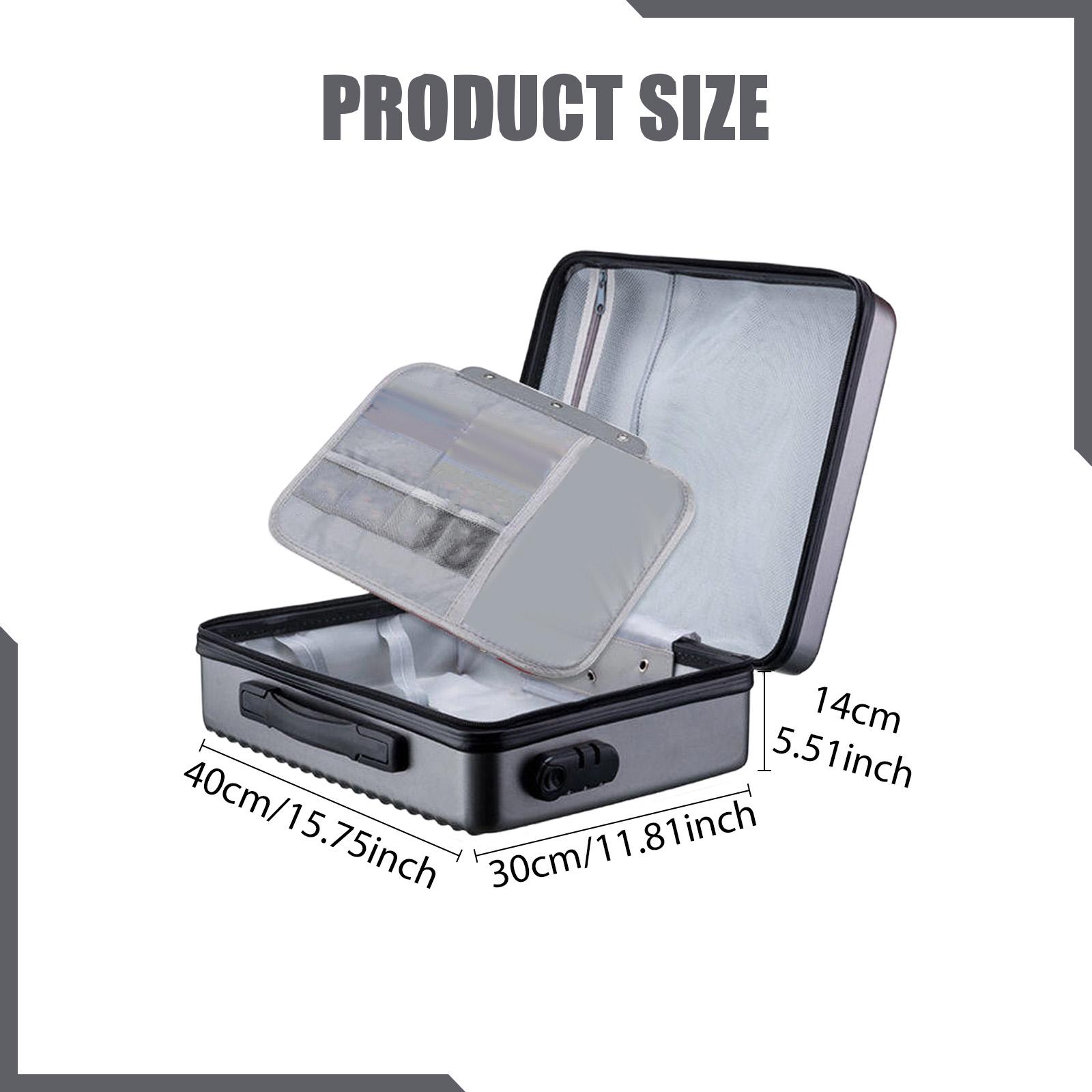 กล่องเอกสารกันไฟแบบกระเป๋าเอกส - Home Office Travel Document บทวิจารณ์และราคา