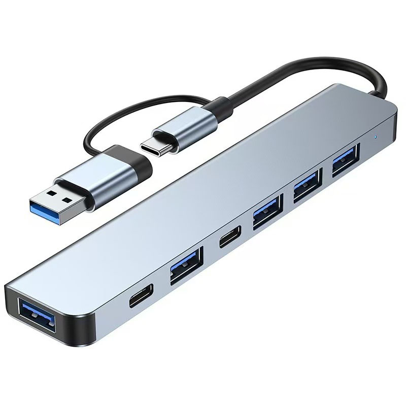 ฮับ USB C ตัวแยก USB 8 in 1 ตั - Home Office For Mac บทวิจารณ์และราคา