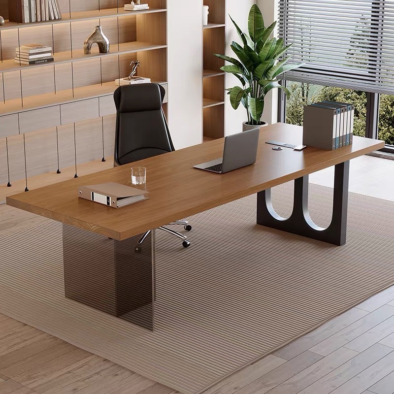 โต๊ะทำงานไม้ลอยน้ำอะคริลิกสไตล - Home Office Desk บทวิจารณ์และราคา