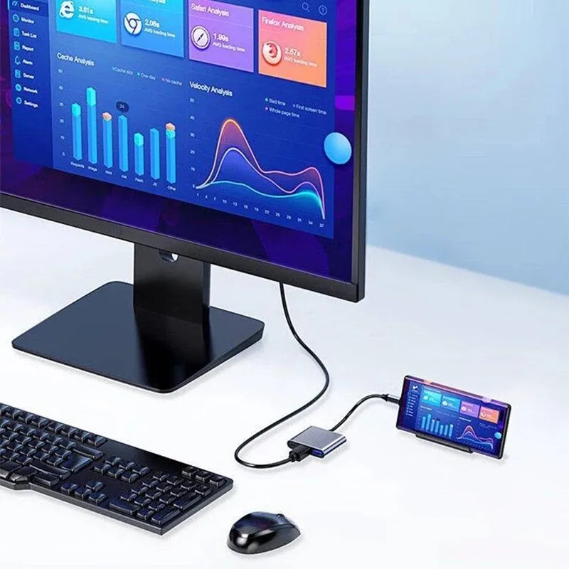 USB C HUB 3in1 ประเภท C 3.0 ถึ - Home Office For Mac บทวิจารณ์และราคา