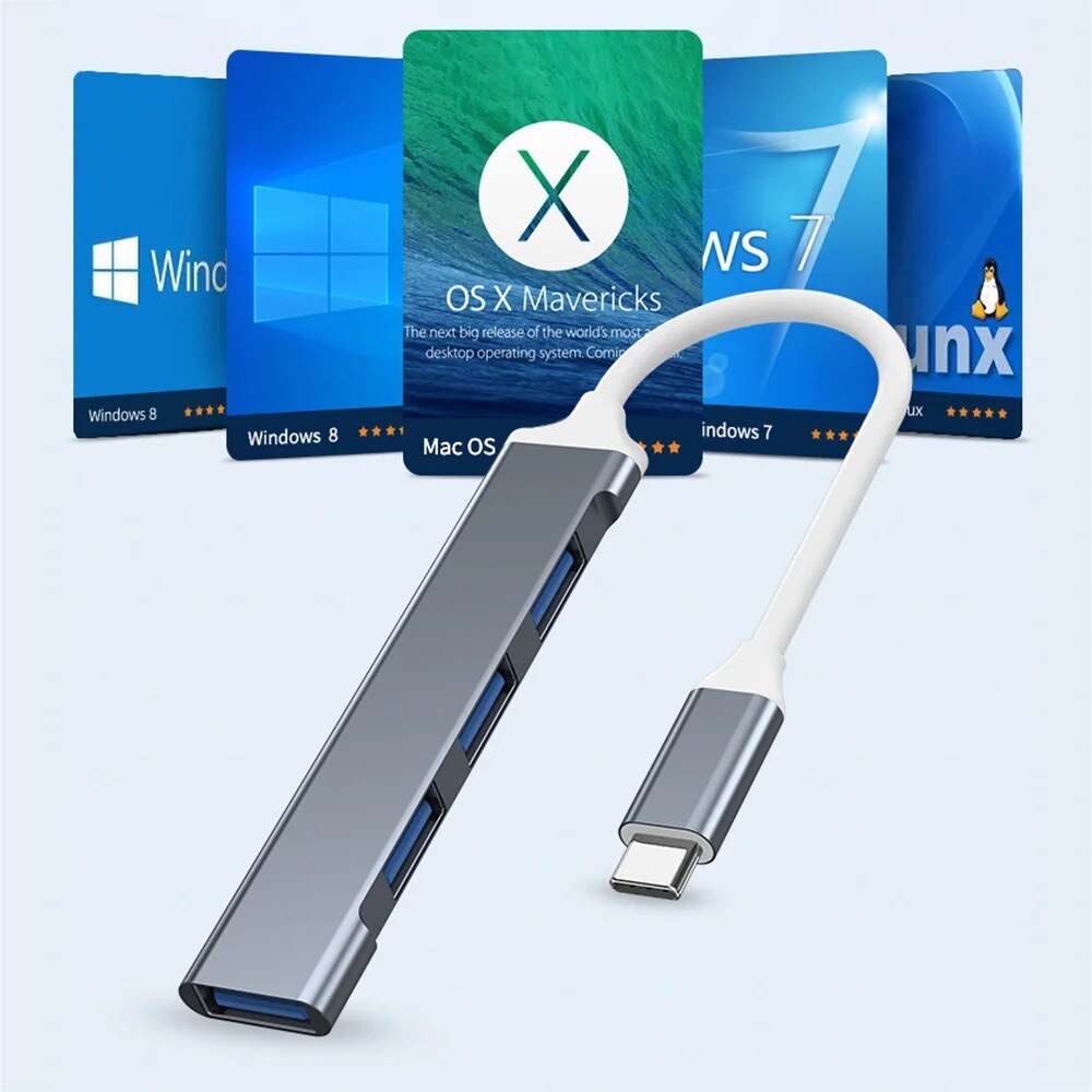 ฮับ USB 3.0 4 พอร์ต ฮับ USB คว - Home Office For Mac บทวิจารณ์และราคา