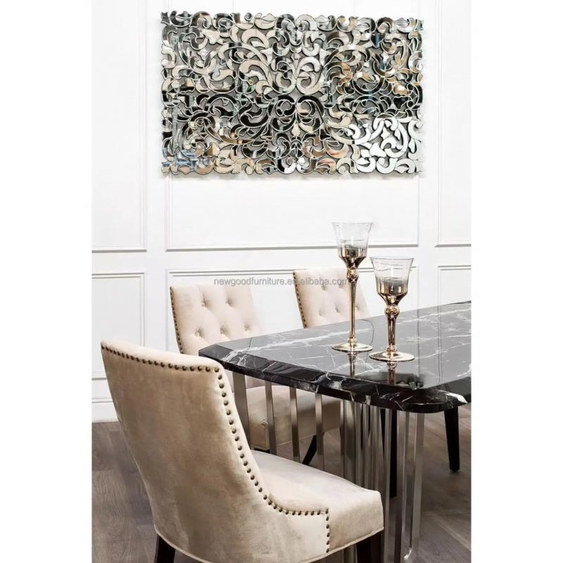 กระจกโบราณทรงสี่เหลี่ยมสำหรับแ - Home Office Interior Design บทวิจารณ์และราคา