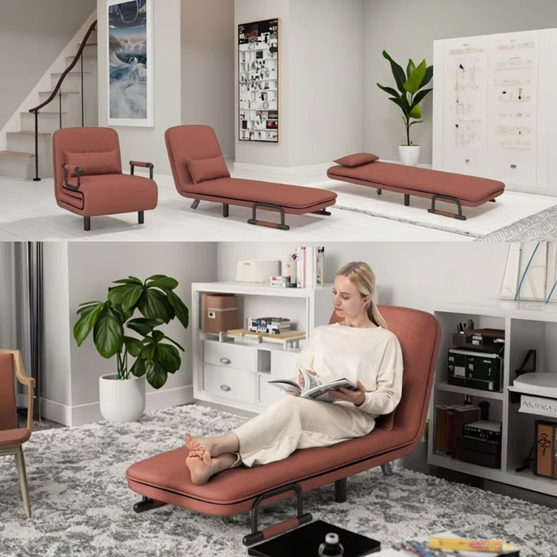 ซื้อเก้าอี้พักผ่อนแบบพับได้ 2- - Home Office Buy บทวิจารณ์และราคา