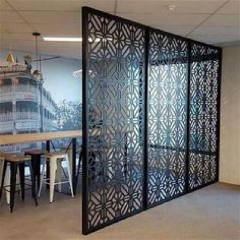 แผงฉากกั้นตกแต่งภายในแบบตัดด้ว - Home Office Interior Design บทวิจารณ์และราคา