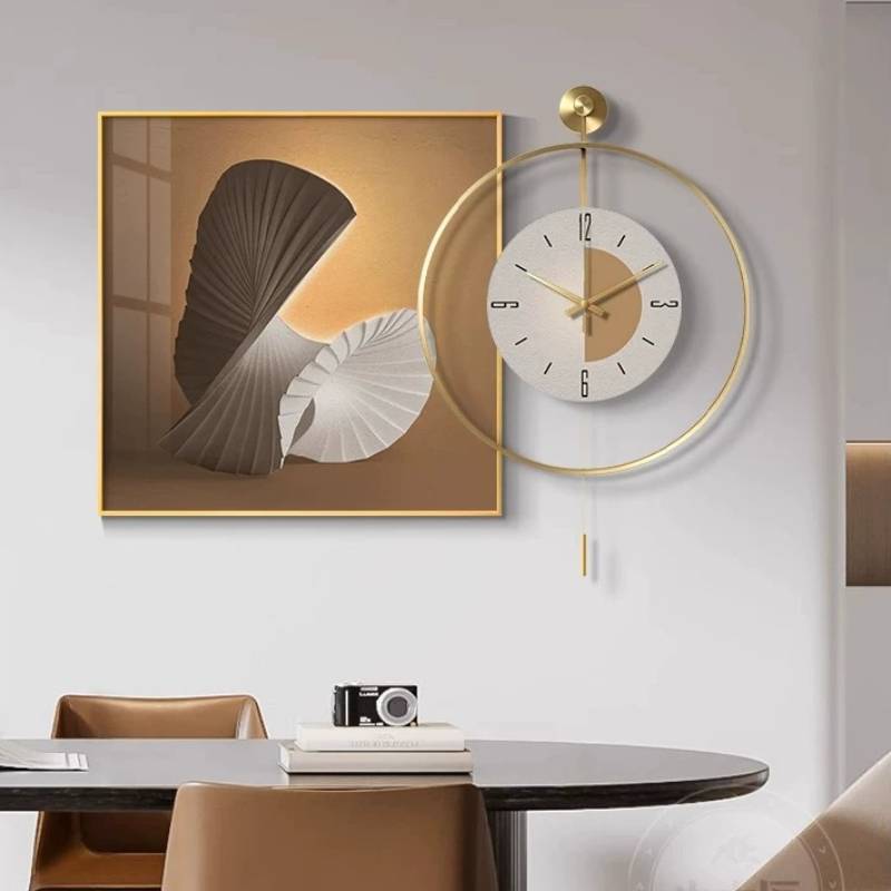 นาฬิกาแขวนผนังดีไซน์ทันสมัยสีด - Home Office Interior Design บทวิจารณ์และราคา