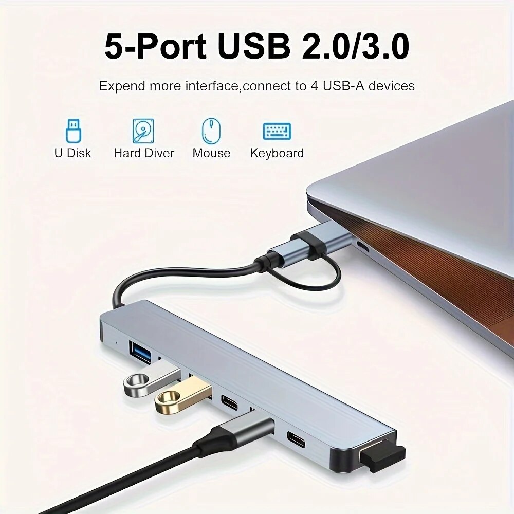 ฮับ USB3.0 2 in 1 7 พอร์ต ชนิด - Home Office For Mac บทวิจารณ์และราคา