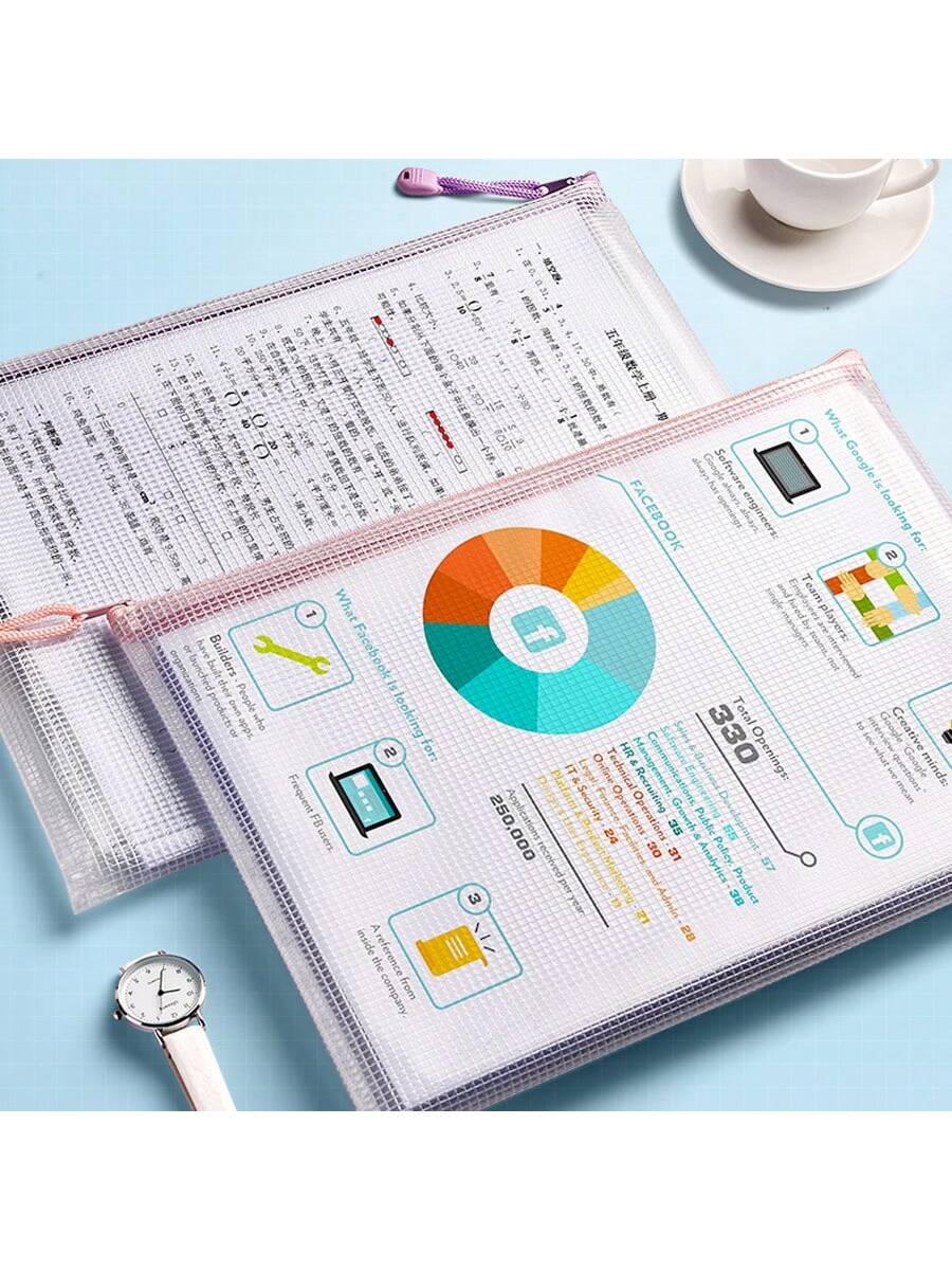 แฟ้มใส่เอกสารกันน้ำสีมาการอง ข - Home Office Travel Document บทวิจารณ์และราคา