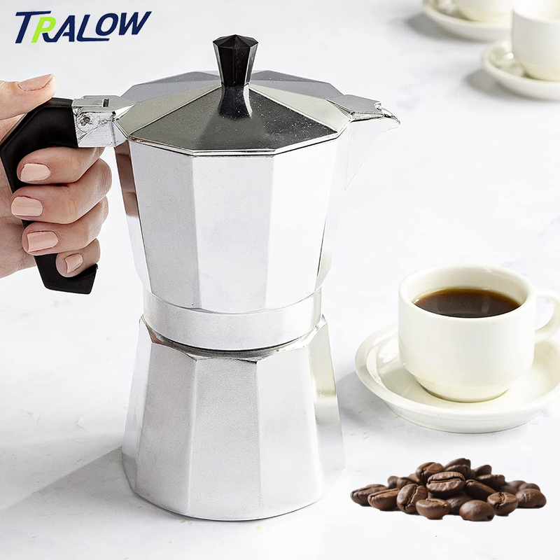 เครื่องชงกาแฟเอสเพรสโซแบบอิตาเ - Home Office Moka บทวิจารณ์และราคา
