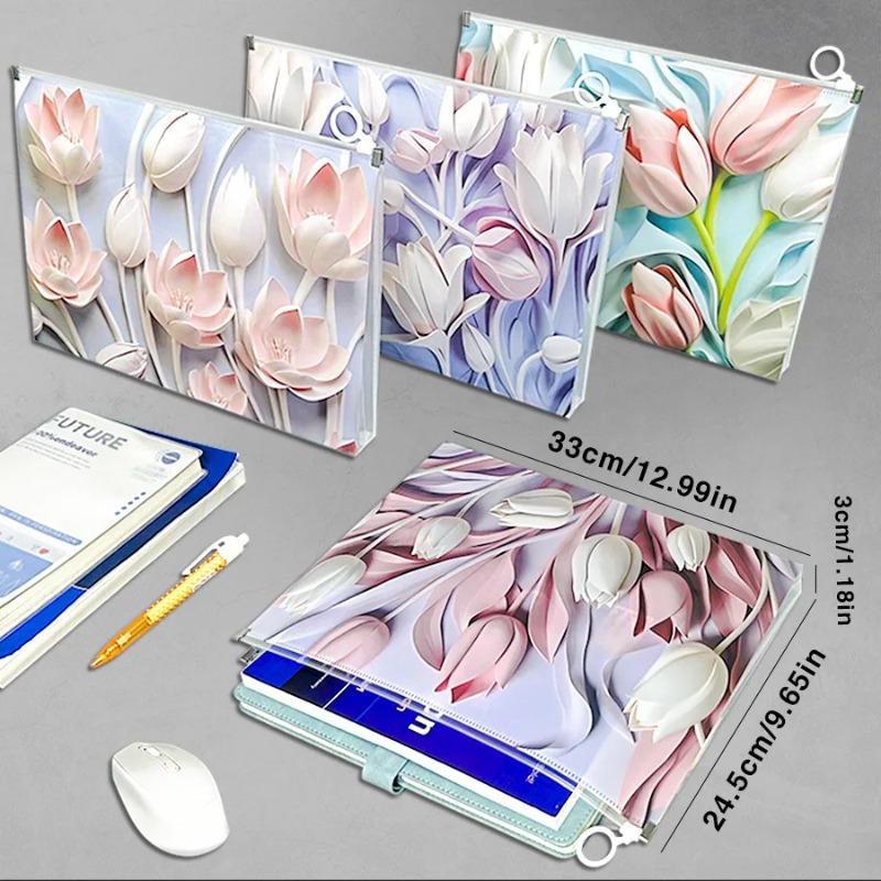 แฟ้มเอกสารขยายได้ขนาดใหญ่ A4 4 - Home Office Travel Document บทวิจารณ์และราคา