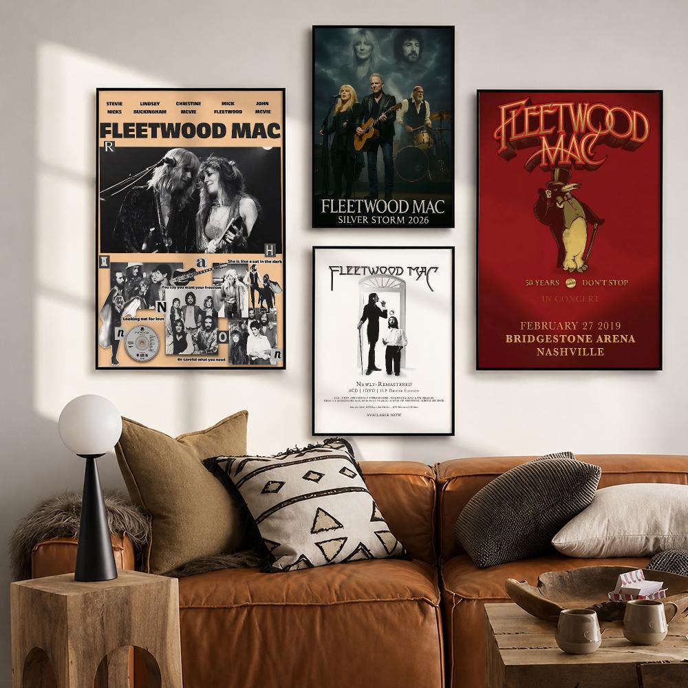 โปสเตอร์วงดนตรี Fleetwood Mac  - Home Office For Mac บทวิจารณ์และราคา