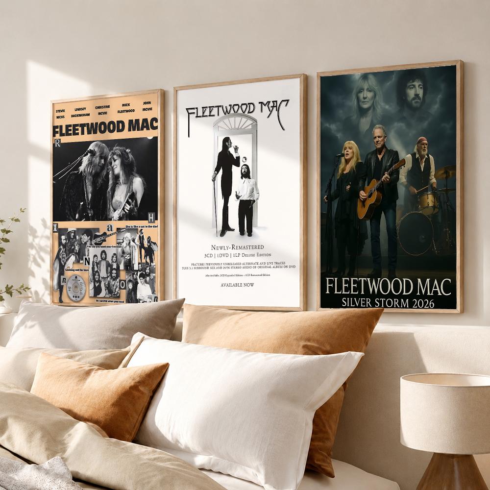 โปสเตอร์วงดนตรี Fleetwood Mac  - Home Office For Mac บทวิจารณ์และราคา