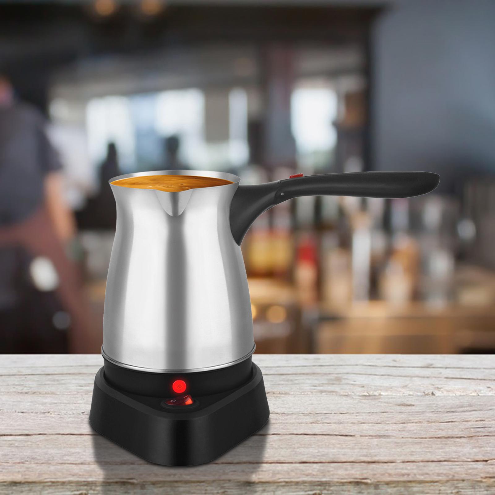 หม้อกาแฟตุรกีไฟฟ้าขนาด 500 มล. - Home Office Moka บทวิจารณ์และราคา