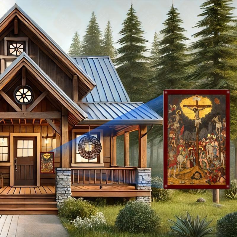 รูปปั้นพระเยซูตรึงกางเขนแบบพกพ - Home Office Icon บทวิจารณ์และราคา