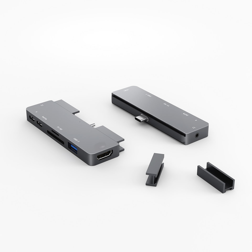 OUTMIX USB C Hub ถึง 4K HDMI อ - Home Office For Mac บทวิจารณ์และราคา