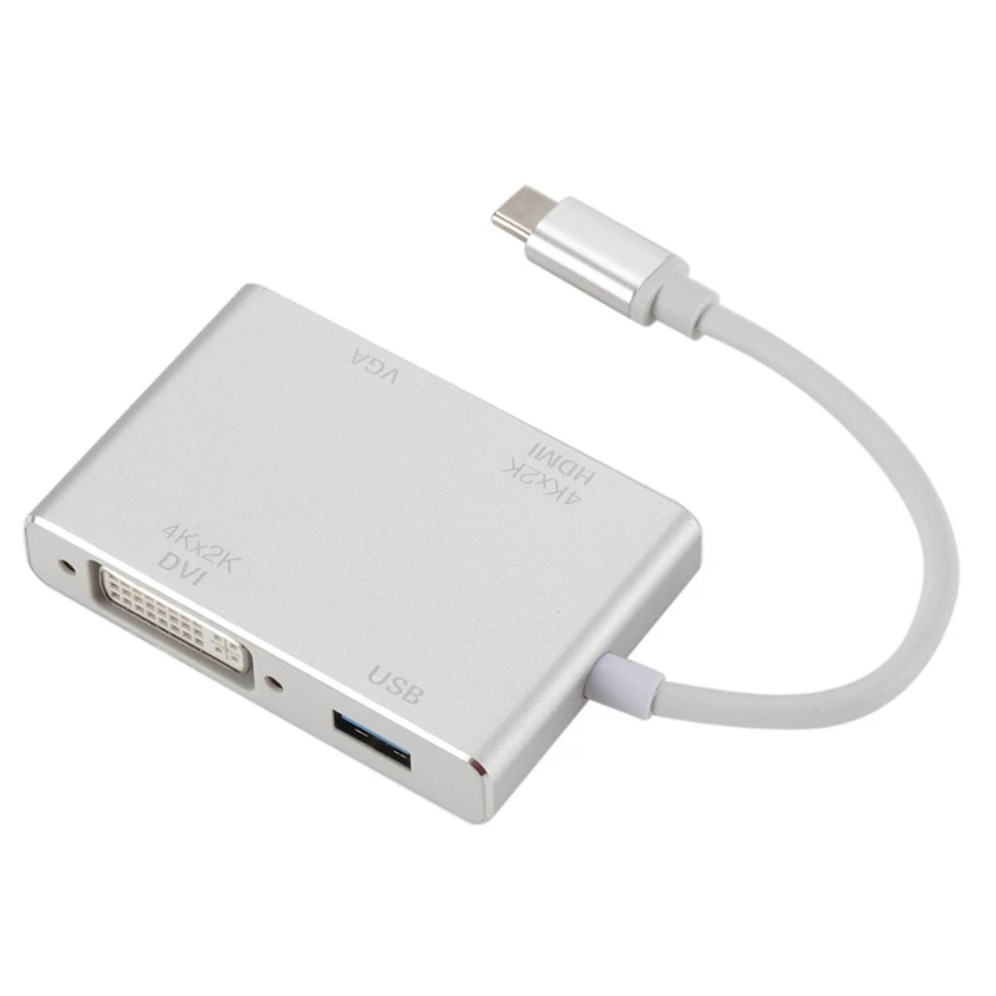 4K Type C เป็น HDMI VGA USB DV - Home Office For Mac บทวิจารณ์และราคา
